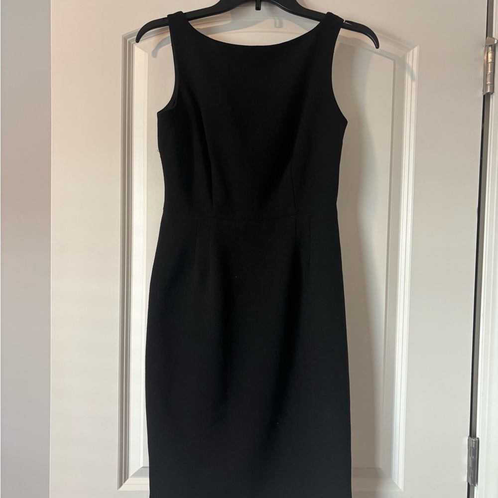 London Times Classic Sexy Simple Black Midi Dress